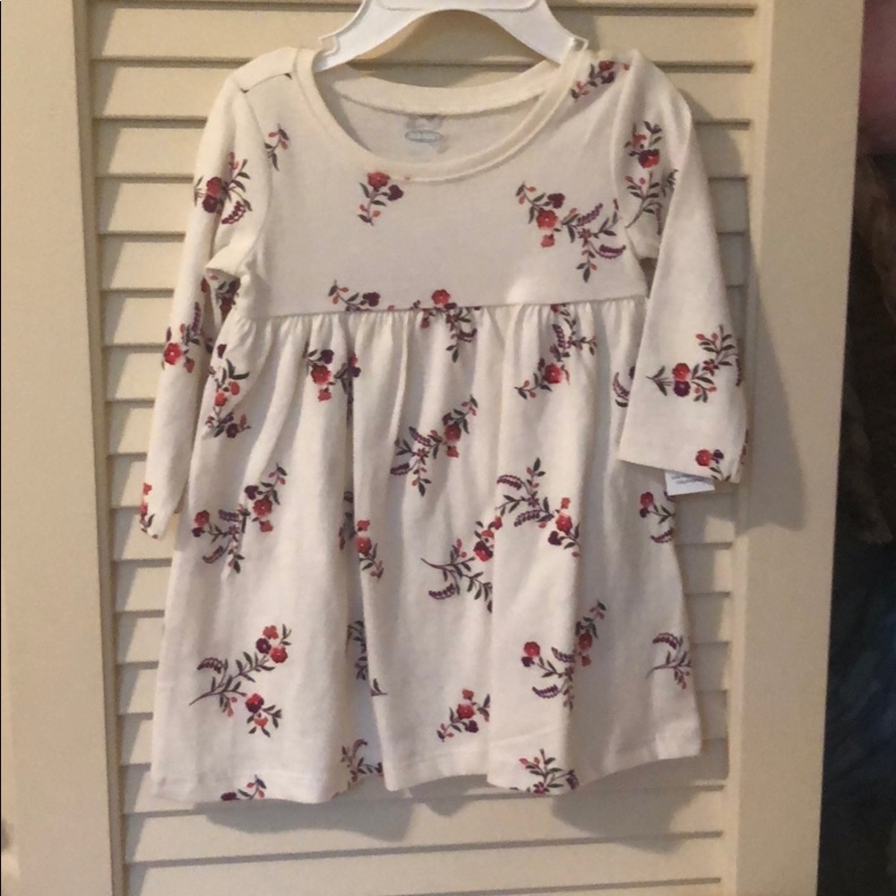 White flower dress